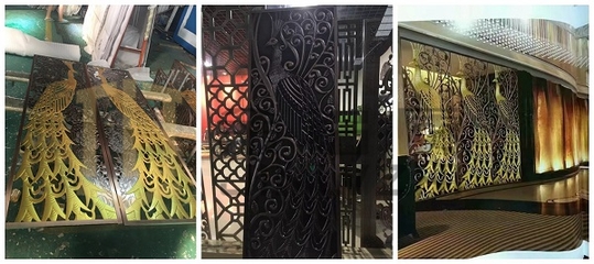 铝板雕刻屏风厂家直销