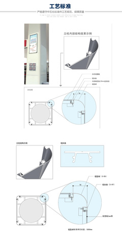 加油站铝板-充汽站立柱铝圆角【施工说明】_建筑材料栏目_