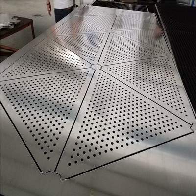 镂空冲孔铝单板CAD图纸,冲孔铝板